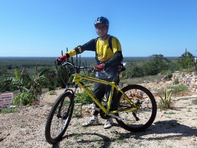 pedaleando en montana